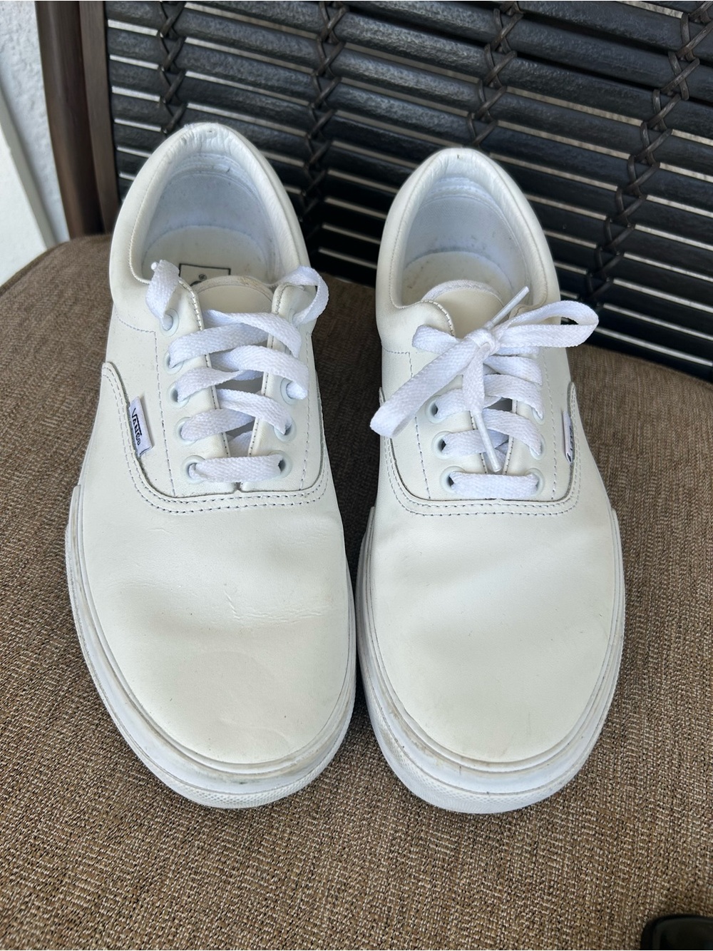 Vans White leather Authentic Sneakers